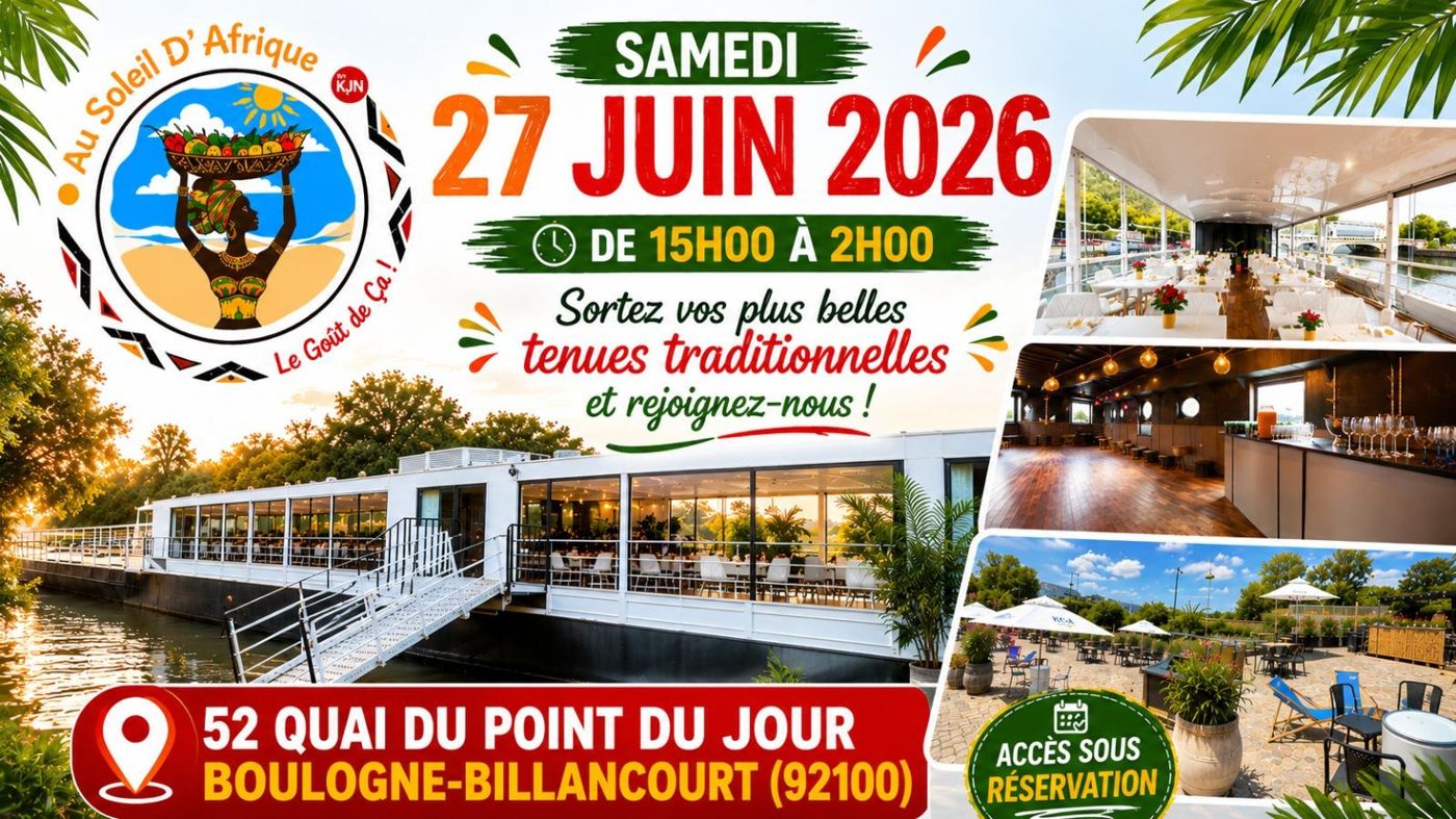 Affiche de la soirée du 27 juin 2026 sur La Péniche